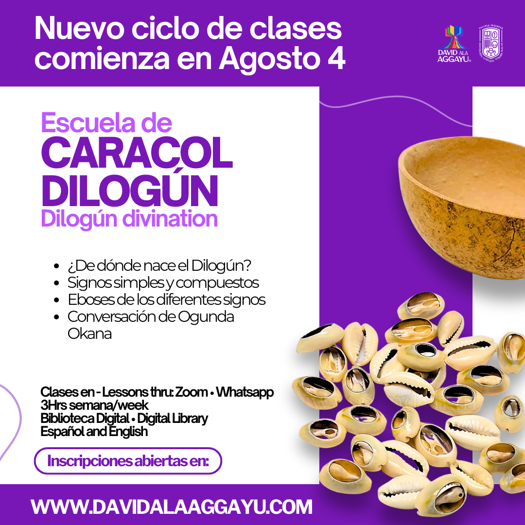 2025 - ESCUELA CARACOL/SCHOOL OF DILOGUN DIVINATION