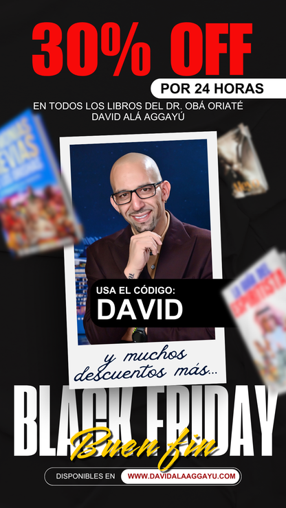 DESCUENTO DE 30% - CODIGO DAVID - BACK FRIDAY SALE