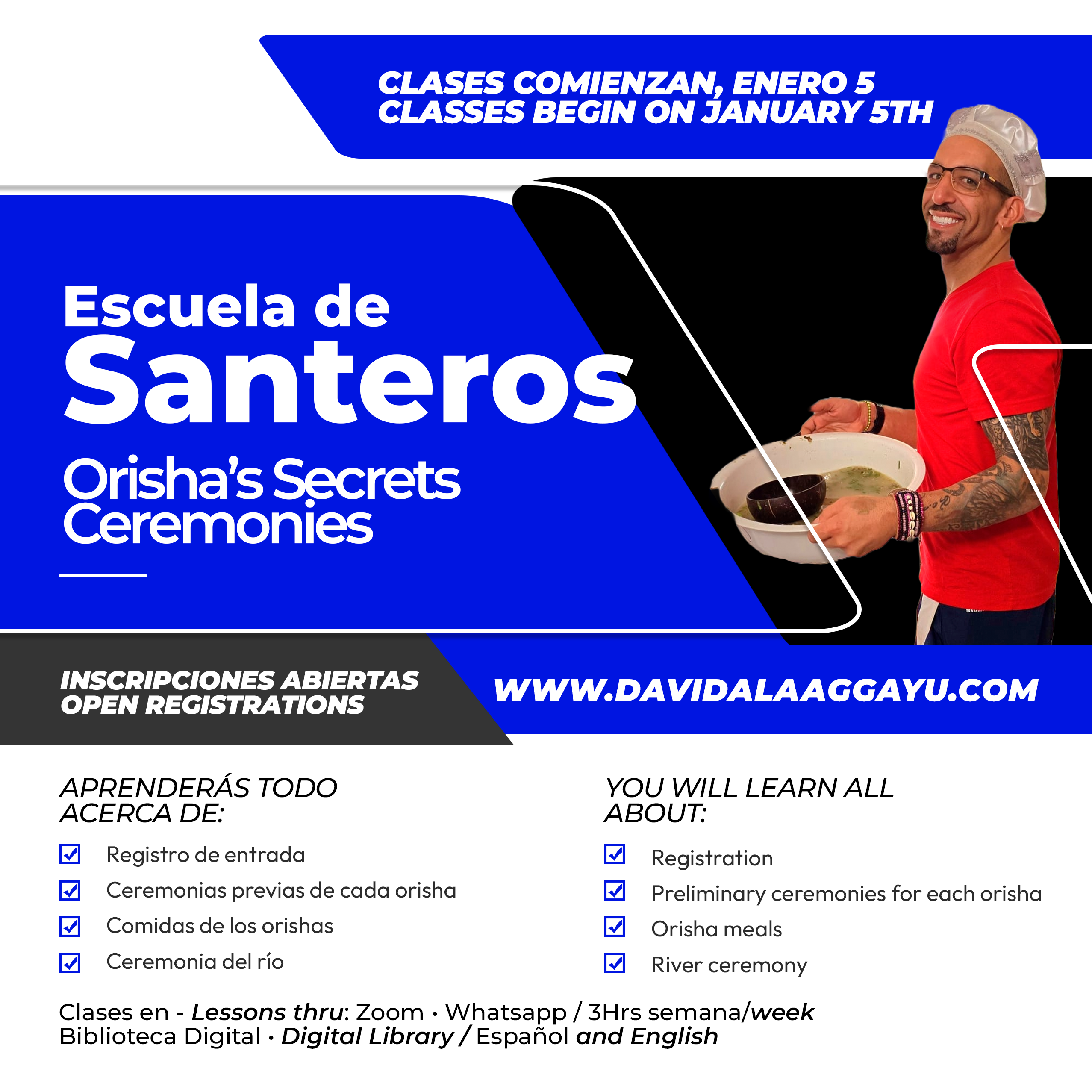 2026 - ESCUELA DE SANTEROS 2026