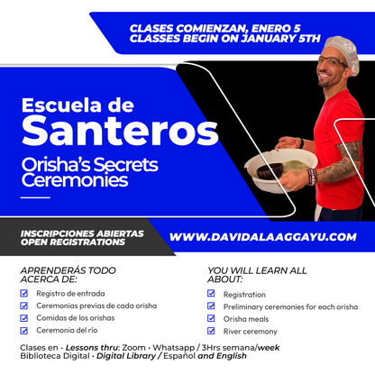 2026 - ESCUELA DE SANTEROS 2026