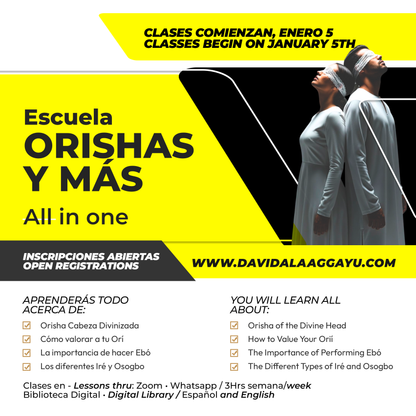 2026 - ESCUELA ORISHAS Y MÁS 2026