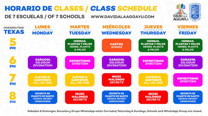 2026 - ESCUELA ORISHAS Y MÁS 2026